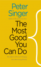 book cover for The Most Good You Can Do