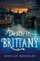 book cover for Death in Brittany