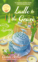 book cover for Ladle to the Grave