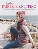 book cover for Fearless Fair Isle Knitting