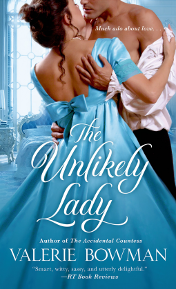 book cover for The Unlikely Lady