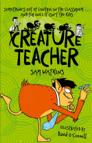 book cover for Creature Teacher