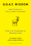 Cover Image: G.O.A.T. Wisdom