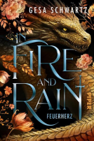 Buchcover für In Fire and Rain – Feuerherz