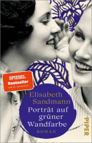 Buchcover für Porträt auf grüner Wandfarbe