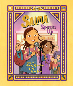 book cover for Salma Speaks Up