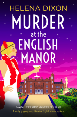 book cover for Murder at the English Manor (A Miss Underhay Mystery Book 20)