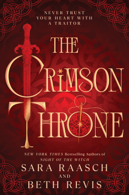 book cover for The Crimson Throne