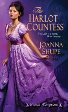 book cover for The Harlot Countess