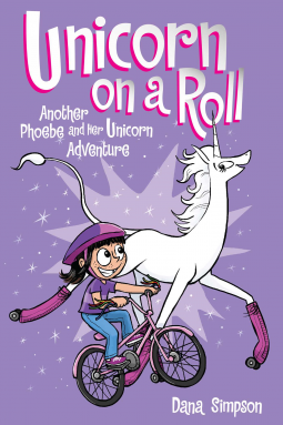 book cover for Unicorn on a Roll