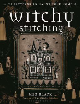 book cover for Witchy Stitching