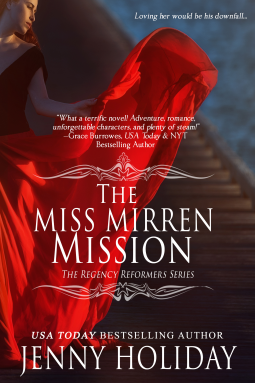book cover for The Miss Mirren Mission