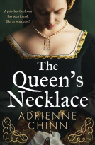 book cover for The Queen’s Necklace