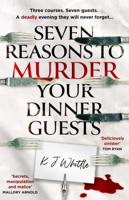 book cover for Seven Reasons to Murder Your Dinner Guests