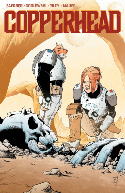 book cover for Copperhead Volume 1: A New Sheriff in Town