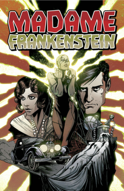 book cover for Madame Frankenstein