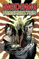 book cover for Madame Frankenstein