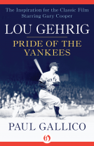 book cover for Lou Gehrig
