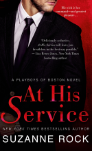 book cover for At His Service