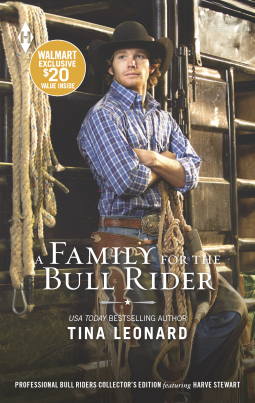 book cover for A Family for the Bull Rider
