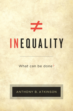 book cover for Inequality