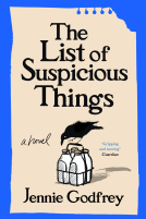 book cover for The List of Suspicious Things