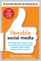 book cover for Likeable Social Media, Revised and Expanded                                   