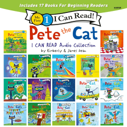 book cover for Pete the Cat I Can Read Audio Collection