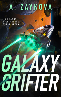 book cover for Galaxy Grifter