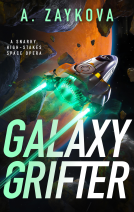 book cover for Galaxy Grifter