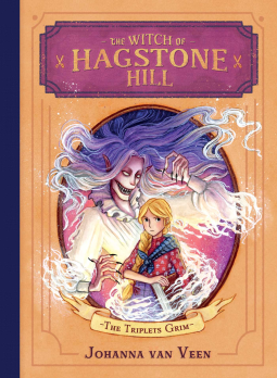book cover for The Witch of Hagstone Hill