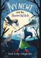 book cover for Ivy Newt and the Storm Witch