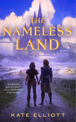 book cover for The Nameless Land