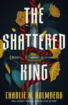 book cover for The Shattered King