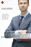 book cover for The Millionaire's Unexpected Proposal