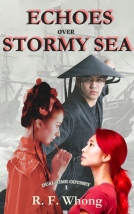 book cover for Echoes over Stormy Sea