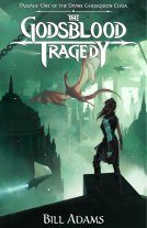 book cover for The Godsblood Tragedy