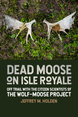 book cover for Dead Moose on Isle Royale