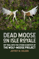 book cover for Dead Moose on Isle Royale