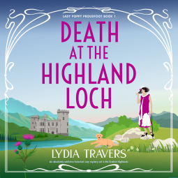 book cover for Death at the Highland Loch