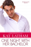 book cover for One Night with her Bachelor