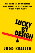 book cover for Lucky by Design