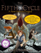 book cover for The Fifth Cycle: A New Hero is Forged