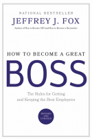 book cover for How to Become a Great Boss