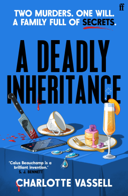 book cover for A Deadly Inheritance