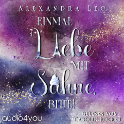 Buchcover für Einmal Liebe mit Sahne, bitte!