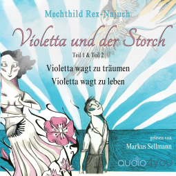 Buchcover für Violetta und der Storch