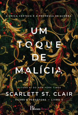 book cover for Um toque de malícia
