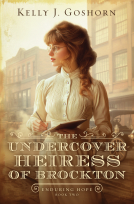 book cover for The Undercover Heiress of Brockton