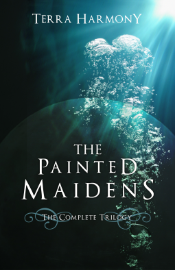 book cover for The Painted Maidens Trilogy